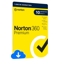 Norton 360 Premium 2023 10 Dispositivos, 12 Meses na KaBuM!