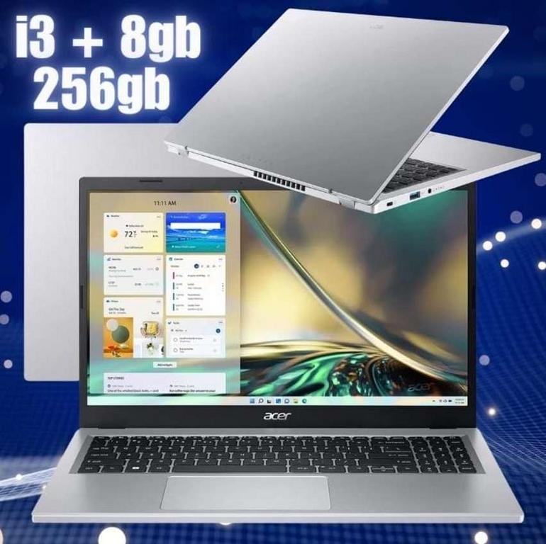 Notebook Acer Aspire 3 Intel Core i3 8GB 256GB SSD – 15,6” Full HD Windows 11 A315-510P-34XC na Magazine Luiza