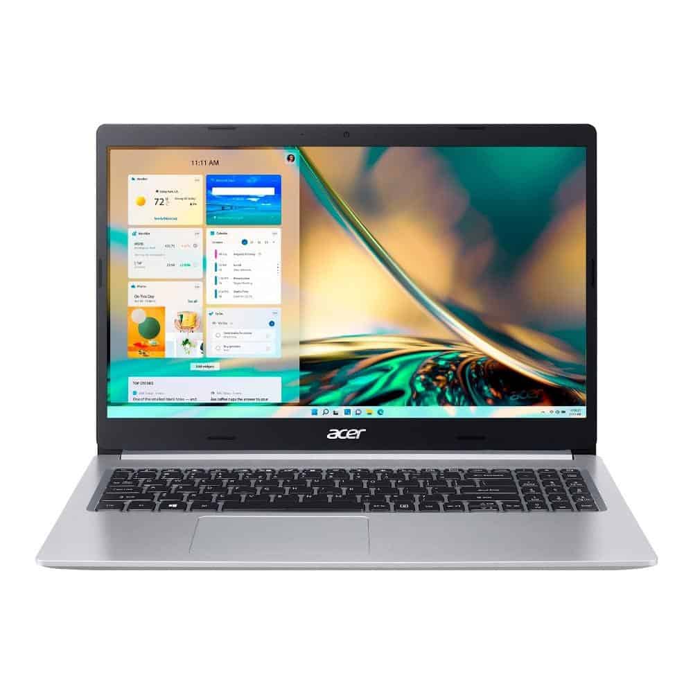 Notebook Acer Aspire 5 AMD Ryzen7-5700U, 16GB RAM, SSD 512GB, 15.6" Full HD IPS, AMD Radeon, Linux, Prata - A515-45-R74N na KaBuM!