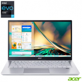 Notebook Acer Swift 3,Evo Intel Core i7,Iris Xe,16GB,1TB SSD,Windows 11 Home,Tela 14"- SF314-511-7053 na Fastshop