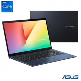 Notebook Asus VivoBook 15 i7-1165G7 16GB SSD 512GB Intel Iris Xe Tela 15,6" FHD W10 - X513EA-EJ1314T na Asus