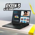 Notebook ASUS VivoBook Go 15, AMD RYZEN 3 7320U, 4 GB, 128 GB SSD na Amazon