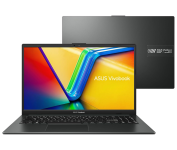 Notebook ASUS VivoBook Go 15, AMD RYZEN 5 7520U, 8GB, 256GB SSD, KeepOS, Tela 15,6″ FHD, Mixed Black – E1504FA-NJ731 na Amazon