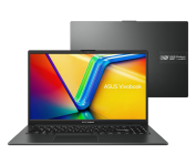 Notebook ASUS VivoBook Go 15, AMD RYZEN 5 7520U, 8GB, 256GB SSD, KeepOS, Tela 15,6″ FHD, Mixed Black – E1504FA-NJ731 na Amazon