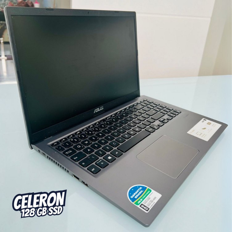 Notebook ASUS X515 CELERON DUAL CORE, 4 GB, 128 GB SSD, W11 Home, 15,60″ LED FHD, Slate Grey – X515KA-EJ303WS na Amazon