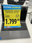 Notebook Compaq Presario 427 Intel Pentium N3700 – 4GB 240GB SSD 14,1” Linux na Magazine Luiza