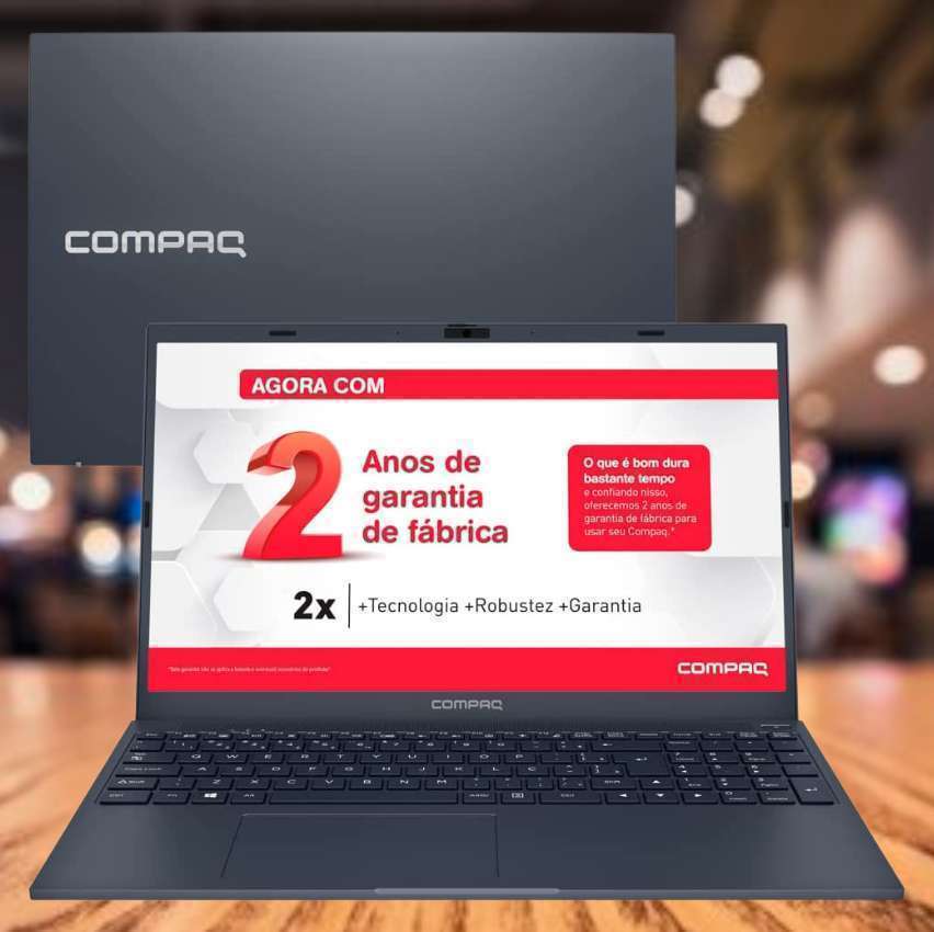 Notebook Compaq Presario 5112 Snapdragon 7C 4GB 128GB UFS 15,6”, 15H de Bateria, Windows 11, Azul Escuro na Amazon
