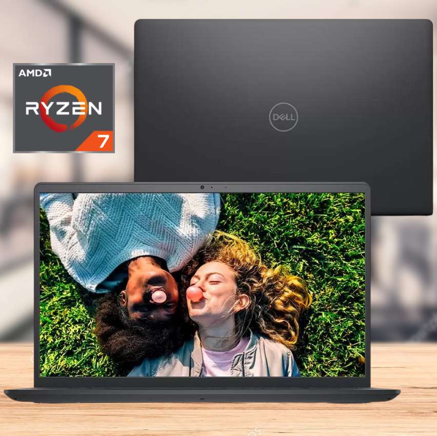 Notebook Dell Inspiron 15 a0700-UM20P 15.6″ FHD AMD Ryzen 7 8GB 256GB SSD Linux Preto na Amazon