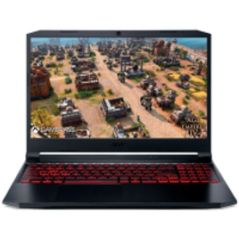 Notebook Gamer Acer Nitro 5 AMD Ryzen 7-5800H 512GB SSD 8GB RTX 3050 4 GB W11 15,6” AN515-45-R0M5 na Acer