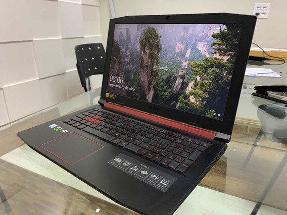 Notebook Gamer Acer Nitro 5 AN517-54-56Q0 Ci5 Windows 11 Home 8GB 1TB HDD 256GB SSD GTX 1650 17.3″ na Amazon