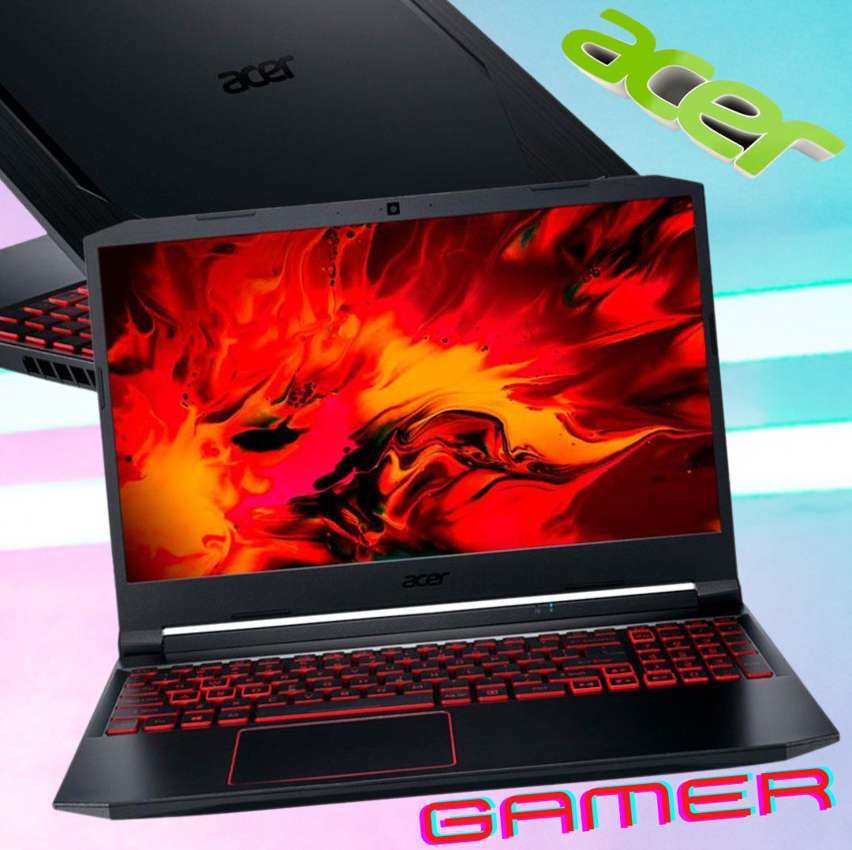 Notebook Gamer Acer Nitro 5 Intel Core i7-11800H 8GB (GTX 1650) 512GB SSD Linux Gutta FHD 15.6″ Preto AN515-57-75C3 na Americanas