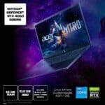 Notebook Gamer Acer Nitro V15 ANV15-52-52VN Intel® Core™ i5-13420H 13ªG 512 GB SSD 16 GB RAM RTX 4060 15.6” na Acer