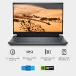 Notebook Gamer Dell G15-i1300-D35P 15.6″ FHD 13ª Geração Intel Core i5 16GB 512GB SSD NVIDIA RTX 3050 Linux na Amazon