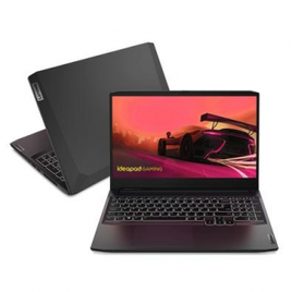 Notebook Gamer Lenovo Gaming 3 AMD Ryzen 7-5800H GTX 1650 4GB 8GB RAM SSD 256GB 15.6 Full HD Linux Preto - 82MJS00400 na KaBuM!