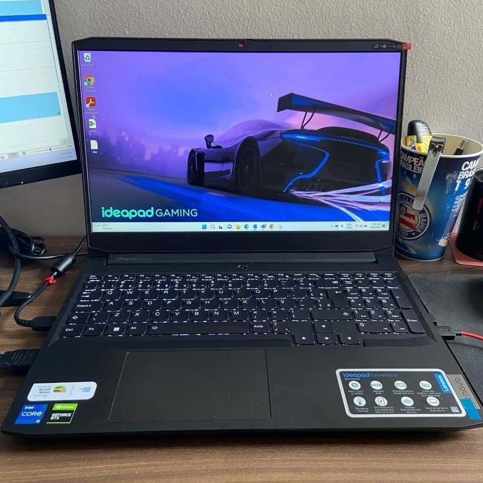 Notebook Gamer Lenovo Gaming 3i Intel Core i5-11300H, GeForce GTX 1650, 8GB RAM, SSD 512GB, 15.6 Full HD, Windows 11, Preto – 82MG0009BR na Magazine Luiza