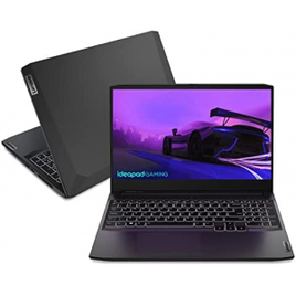 Notebook Gamer Lenovo Gaming 3i Intel Core i5-11300H GeForce GTX1650 8GB RAM SSD 512GB 15.6 Full HD Linux Preto - 82MGS00200 na Amazon