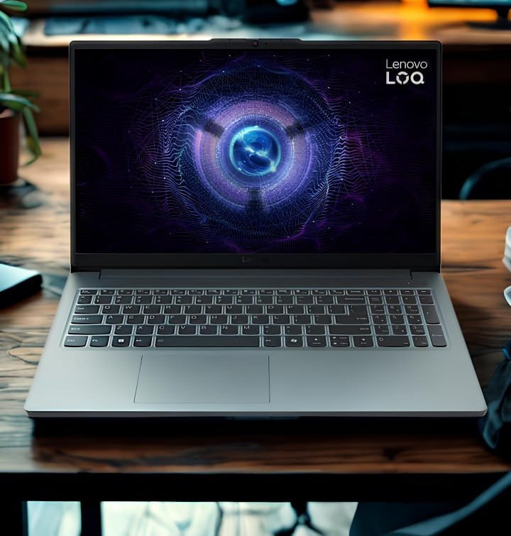 Notebook Gamer Lenovo LOQ E Core i5-12450HX, 8GB, 512GB SSD, RTX 3050 6GB, 15.6″ 144Hz, Linux 83MES00100 na Amazon