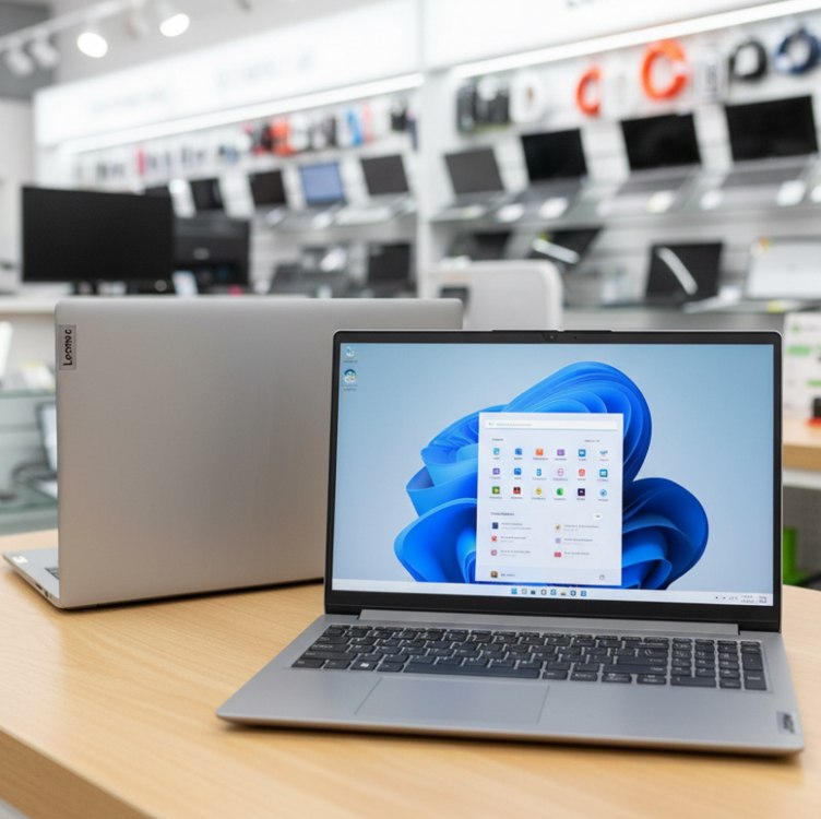 Notebook Lenovo IdeaPad 1 15IRU7 Intel Core i3-1315U 8GB 256GB SSD Windows 11 15.6″ – 83QJ0001BO Cloud Grey na Amazon