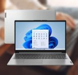 Notebook Lenovo IdeaPad 1i Celeron + Microsoft 365 Personal 4GB 128GB SSD W11 15.6″ 82VX0001BR Prata na Amazon