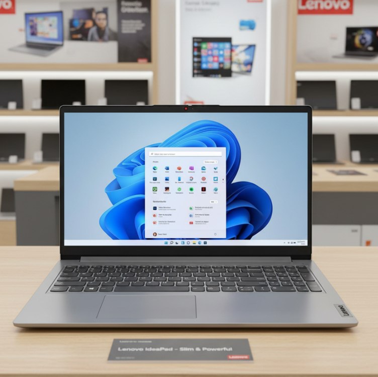 Notebook Lenovo IdeaPad 1i i7-1255U 12GB 512GB 15.6″ W11 na Amazon