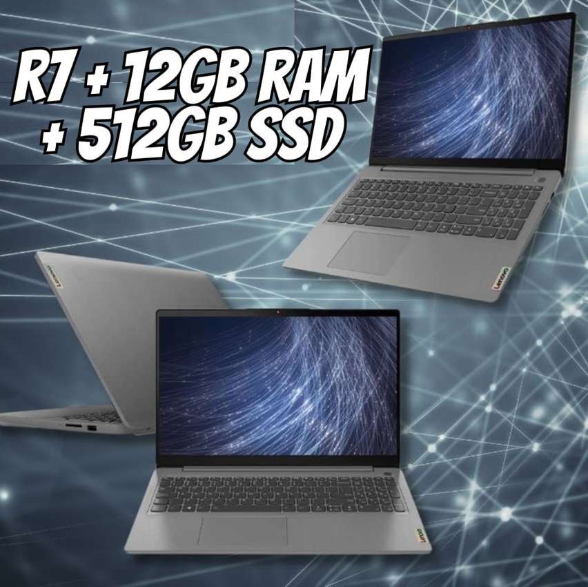 Notebook Lenovo IdeaPad 3-15ALC, Ryzen 7-5700U, 12GB RAM, SSD 512GB, 15.6 Full HD, Linux, Cinza – 82MFS00600 na KaBuM!