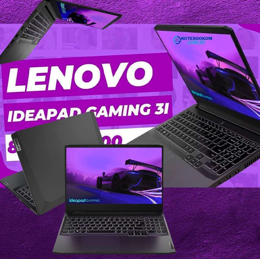 Notebook Lenovo Ideapad Gaming 3i i5-11300H 8GB 512GB SSD Placa Dedicada NVIDIA GeForce GTX 1650 4GB 15.6″ FHD WVA Linux 82MGS00200 Shadow Black na Casas Bahia