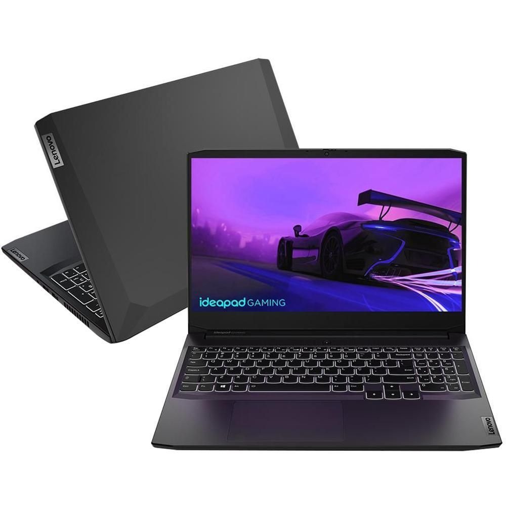 Notebook Lenovo ideapad Gaming 3i Intel Core i5-11300H 8GB ‘GTX 1650’ 512GB SSD Linux 15.6” Full HD 82MGS00200 na Americanas