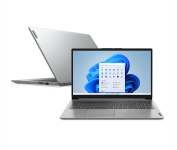 Notebook Lenovo Ultrafino IdeaPad 1 Intel Core i3-1215U 8GB 256GB SSD Windows Home 15.6″ 82VY000SBR Cloud Grey na Amazon