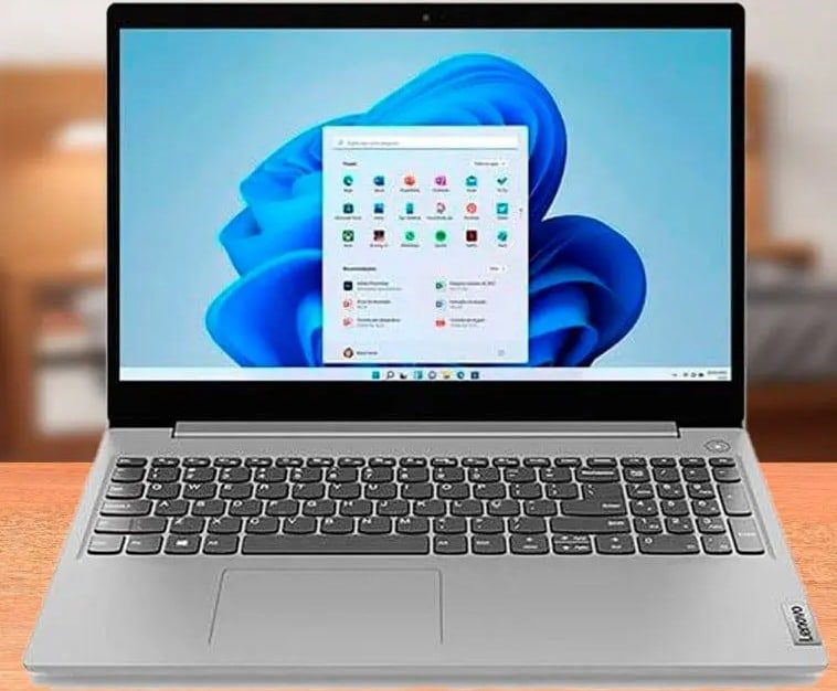 Notebook Lenovo Ultrafino IdeaPad 1 R3-73200U 8GB 256GB SSD Windows 11 15.6″ 82X50000BR Cinza na Magazine Luiza
