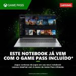 Notebook Lenovo Ultrafino IdeaPad 1 R5-7520U 8GB 256GB SSD Windows 11 15.6″ na Amazon