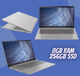 Notebook Lenovo Ultrafino IdeaPad 3 R5-5500U 8GB 256GB SSD Linux 15.6″ 82MFS00300 Cinza na Amazon