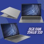 Notebook Lenovo Ultrafino IdeaPad 3 Ryzen 7 5700U 8GB 256GB SSD Windows 11 15.6″ 82MF0004BR Prata na Amazon