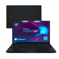Notebook Positivo Vision I15 Lumina Bar I3-N300, 8GB 256GB SSD, Tela 15 Polegadas Full HD na Amazon