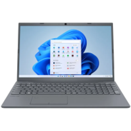Notebook Vaio FE15 AMD Ryzen 7 W11 Home 8GB 256GB SSD FHD Prata Titânio VJFE59F11X-B0611H na Vaio