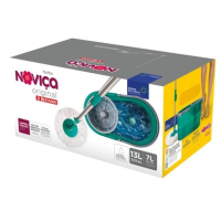 Noviça - Mop Balde Original Lava E Seca De 13 Litros Com Base Articulada na Amazon