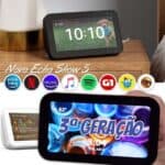 Novo Echo Show 5 (3ª geração - 2023) | Smart display com graves mais potentes e som mais nítido na Amazon
