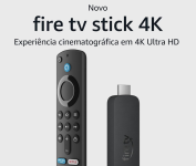 Novo Fire TV Stick 4K | Streaming com Dolby Vision/Atmos e suporte a wi-fi 6 | Com Alexa e comandos de TV na Amazon