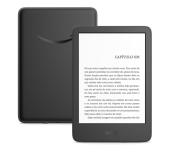 Novo Kindle (16 GB – modelo 2024) – Leve e compacto, com tela antirreflexo, trocas de página mais rápidas, luz frontal ajustável e bateria de longa duração – Preto na Amazon