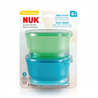 NUK Bowl Com Ventosa E Tampa - Neutral 2 Unid. na Amazon