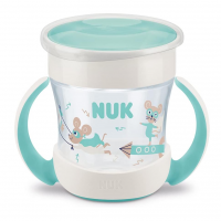 NUK Copo Mini Magic Cup 360º Com Alça Evolution 160Ml– Neutral Branco na Amazon