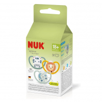 NUK Kit Com 3 Chupetas Space 18+ Meses – Dia E Noite na Amazon