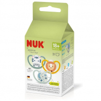 NUK Kit Com 3 Chupetas Space 18+ Meses – Dia E Noite na Amazon