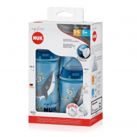 NUK Kit Mamadeira My 1St S1 150 Ml S2 300 Ml Boy - Azul na Amazon