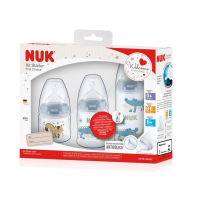 NUK Kit Mamadeira Starter Fc 90 Ml S1/ 150 Ml S1/ 300 Ml S2 Boy - Colorido na Amazon