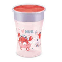 NUK Magic Cup, Copo Antivazamento 360º, Rosa na Amazon