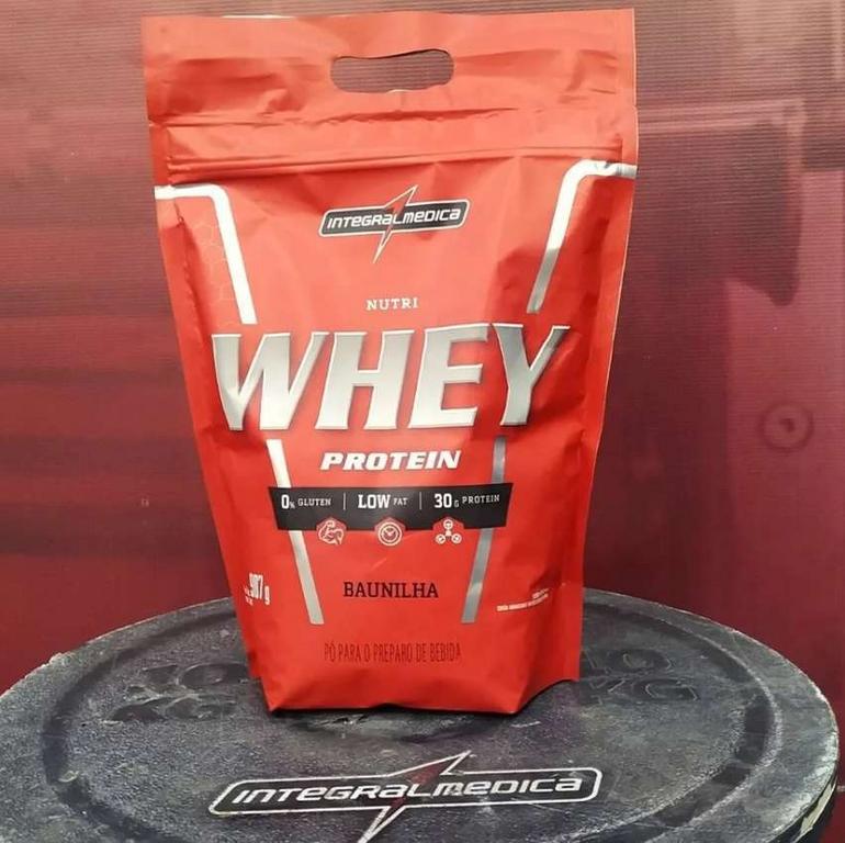Nutri Whey Protein 900g Pouch Integralmedica – Chocolate na Amazon