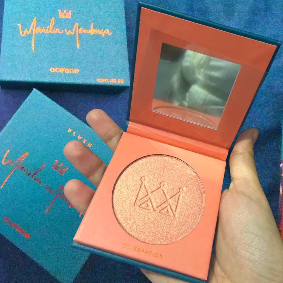 Océane BLUSH, MARILIA MENDONÇA, CELEBRATION ROSE GOLD, ROSA CINTILANTE na Amazon