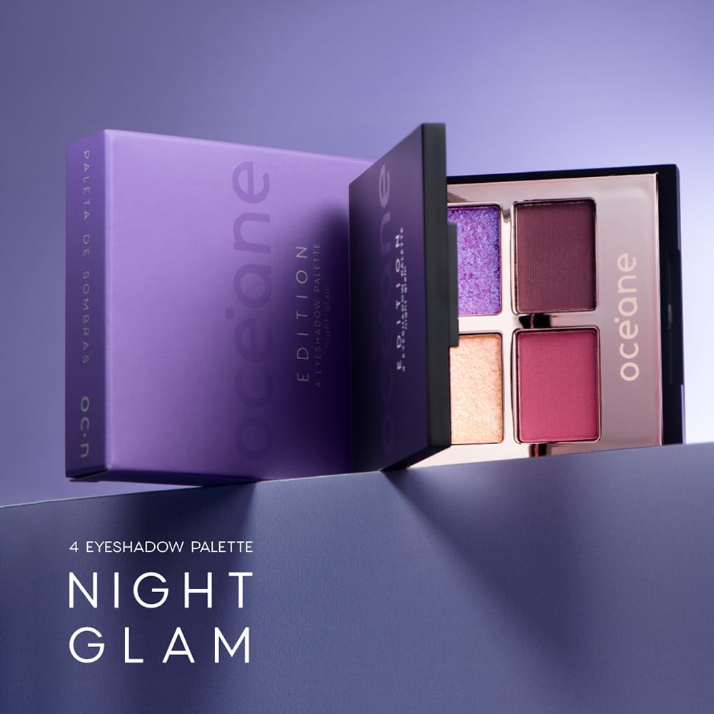 Océane Oceane Paleta De Sombras – Eyeshadow Palette Night Glam Océane Edition 4,5G na Amazon