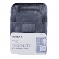 Océane Organizador De Viagem Cinza - Trip Organizer 3un na Amazon