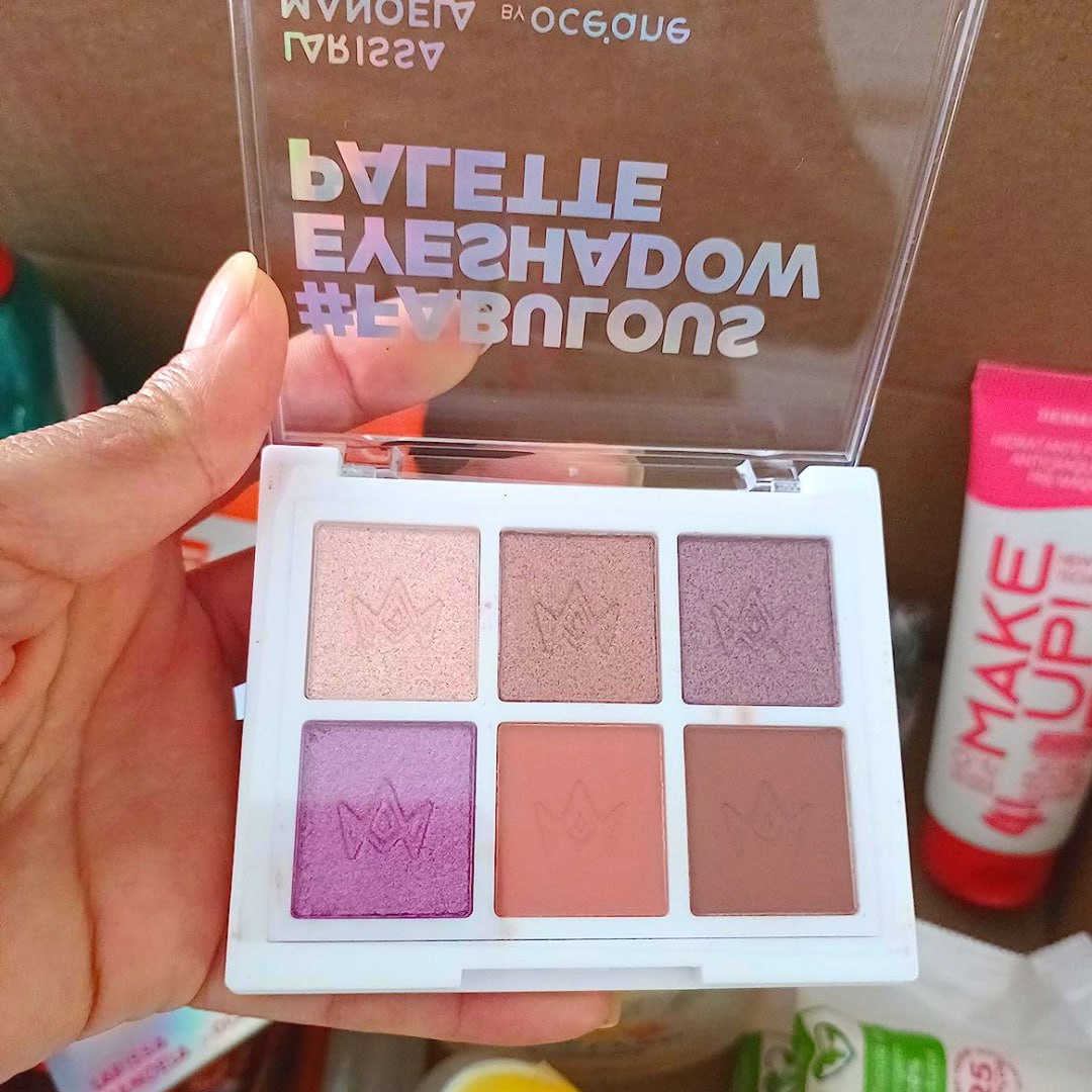 Océane PALETA DE SOMBRAS, LARISA MANOELA, FABULOUS EYESHADOW PALETTE, 6 cores na Amazon